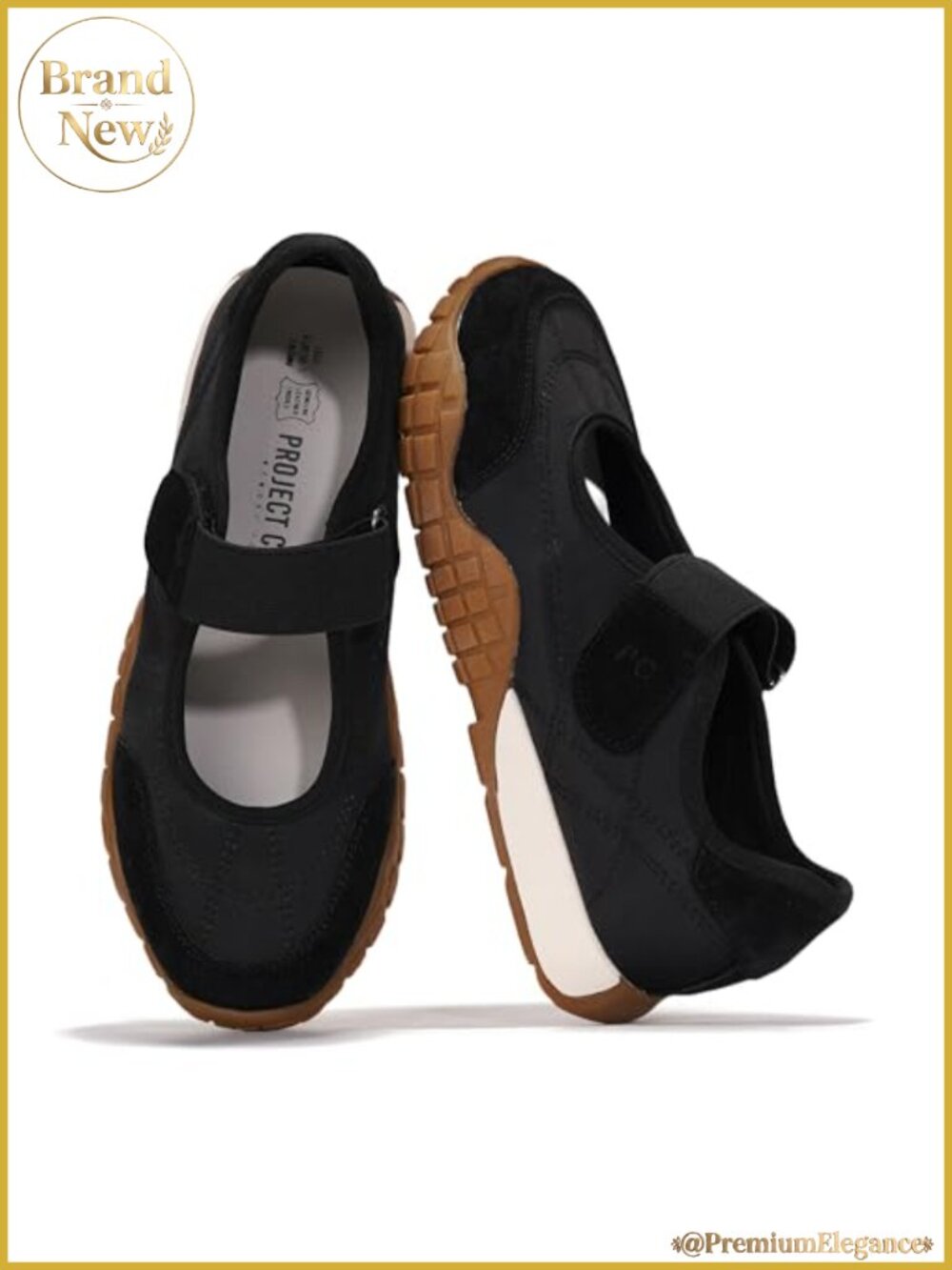 Women's Mary Jane Sneakers Adjustable Strap Mesh Comfort Walking Flat